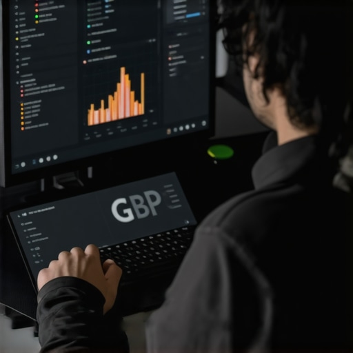 Optimizing Google Business Profile for Local SEO in 2025 Business owner working on GBP optimization with SEO tools