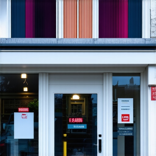 Welcoming business storefront with signage during daytime