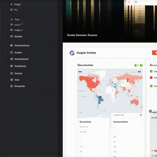 Screenshot of Google Business Profile dashboard showing rankings and insights